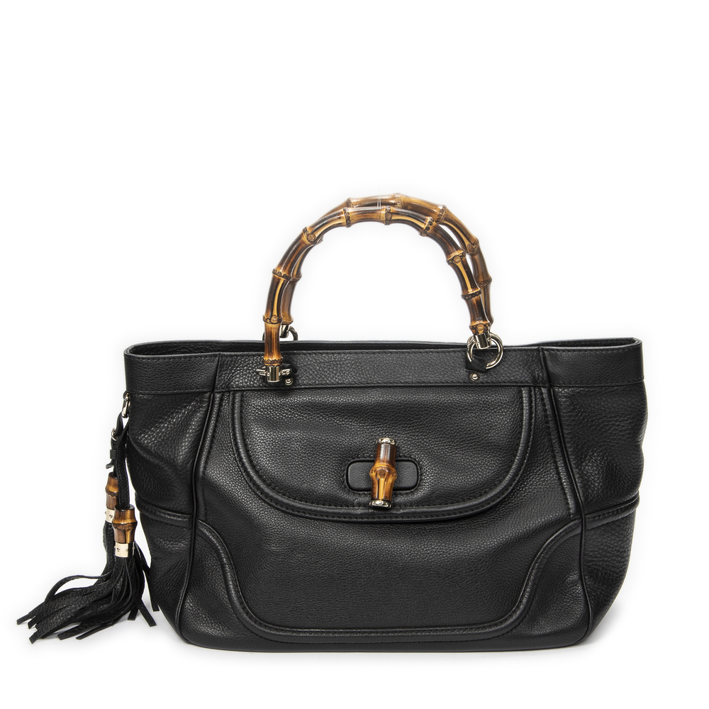 Gucci Medium New Bamboo Tassel Tote